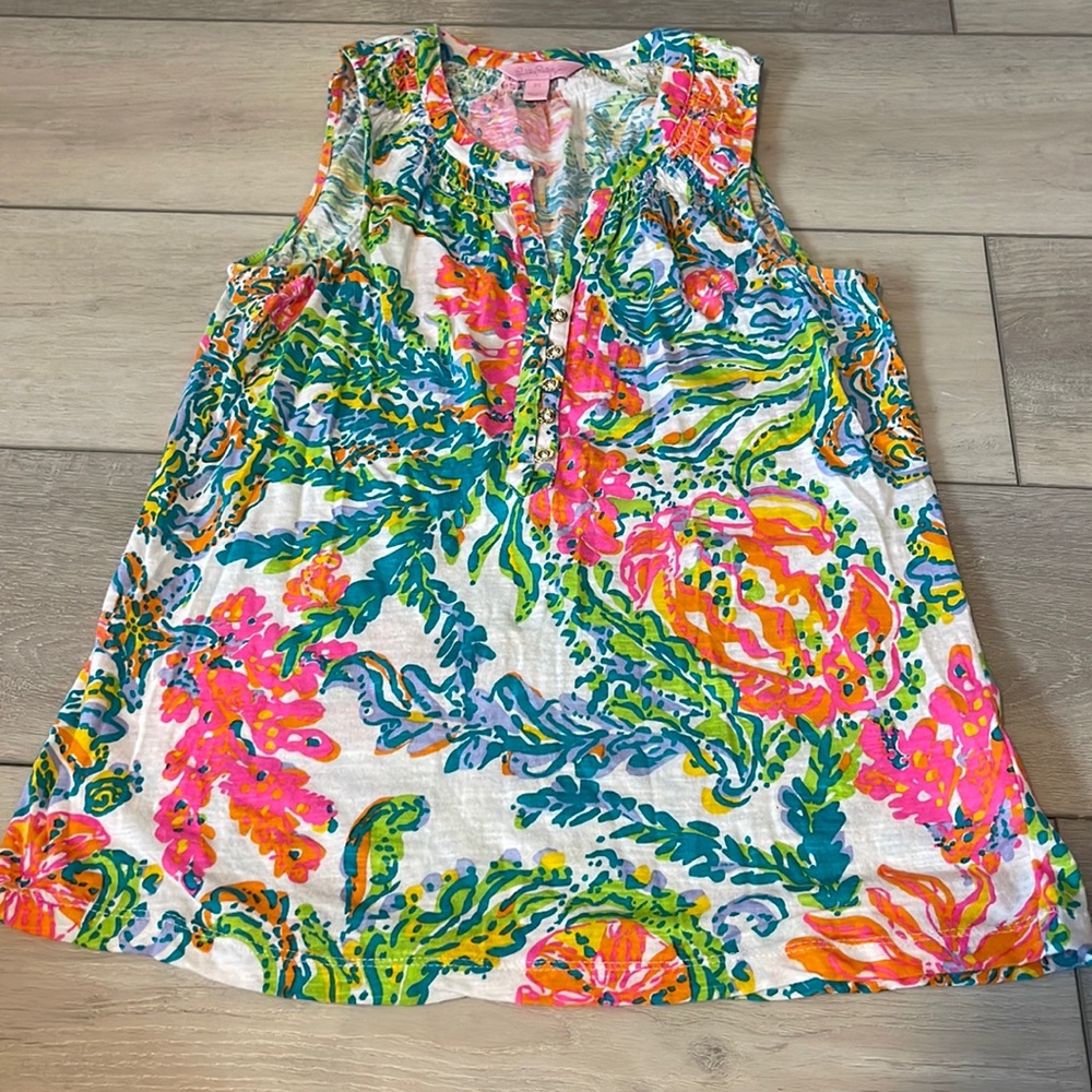 GUC Lilly Pulitzer Essie Top XS